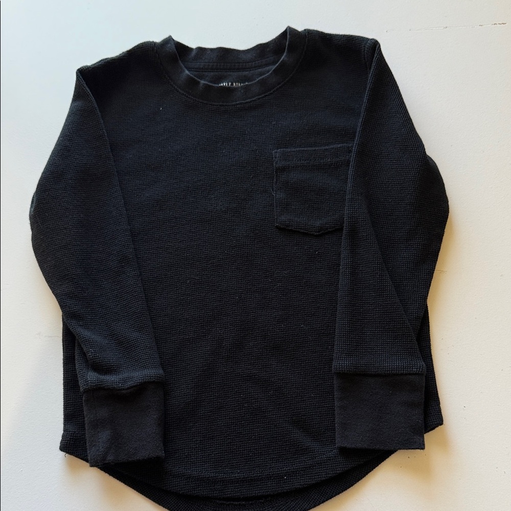 Little Bipsy Classic Black Long Sleeve Tee